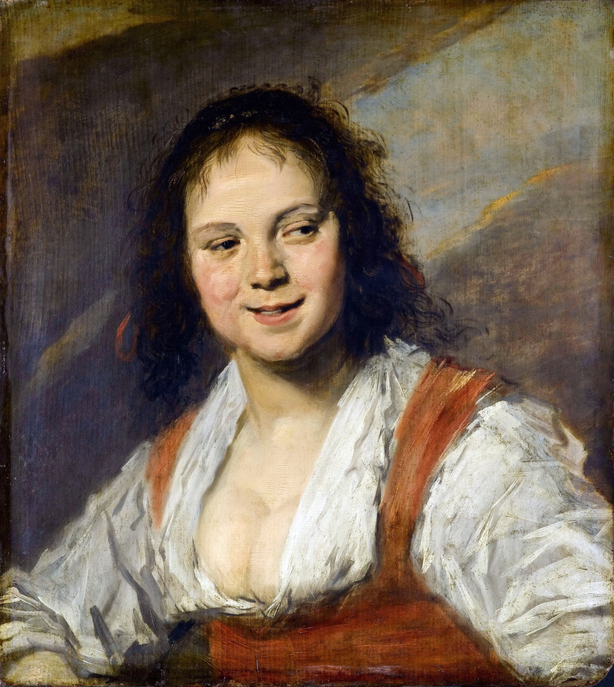 La Bohémienne tableau peint par Frans Hals