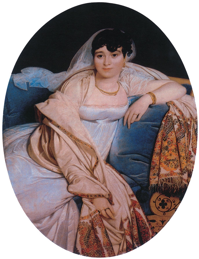 Madame Rivière tableau peint par Jean-Dominique-Auguste Ingres
