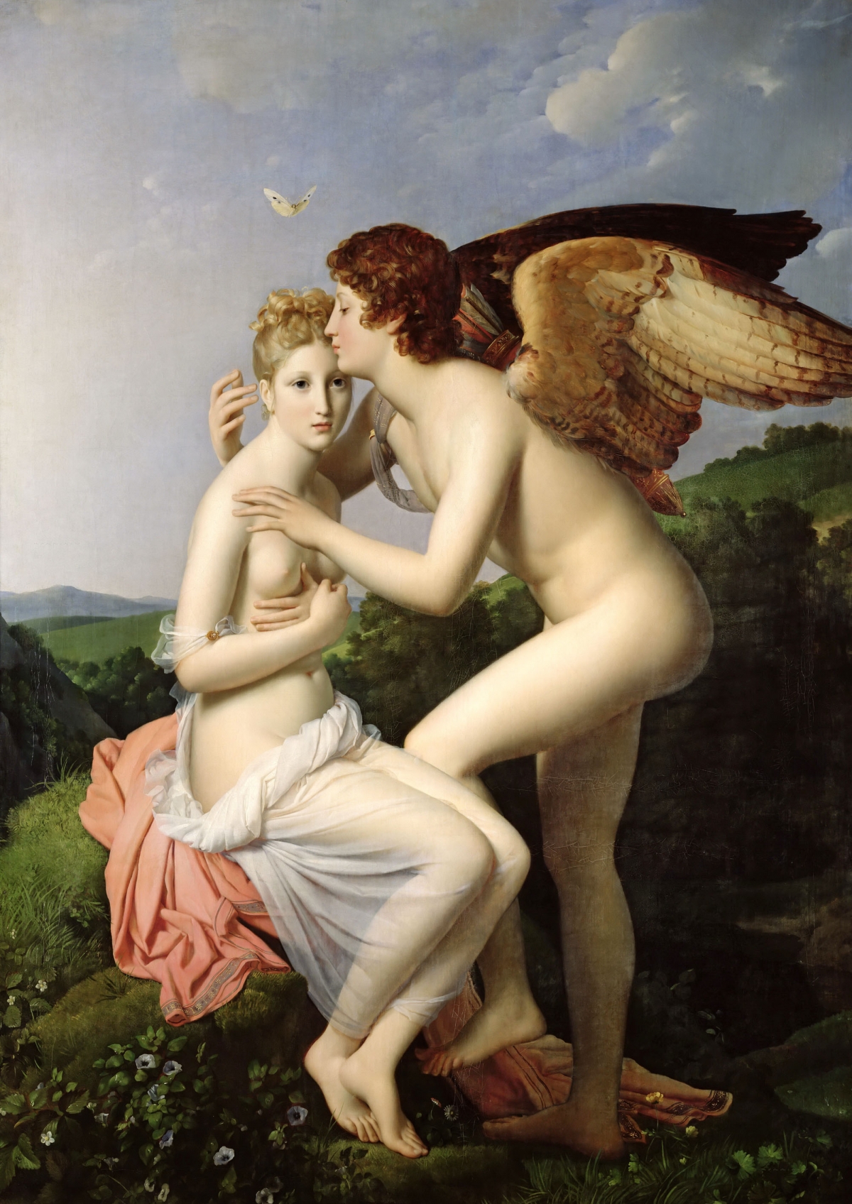 Psyché et l'Amour tableau de François Gérard